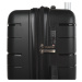 ITACA veľký cestovný kufor 120,5L polypropylén - čierny