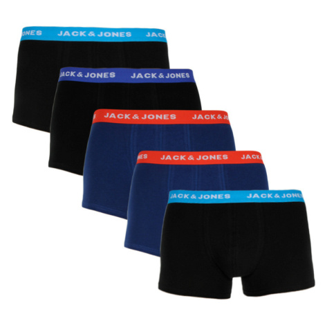 5PACK pánske boxerky Jack and Jones viacfarebné (12144536) Jack & Jones
