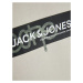 JACK & JONES Mikina  svetlosivá / čierna / biela
