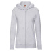 Gray hoodie Lady fit Fruit Of The Loom