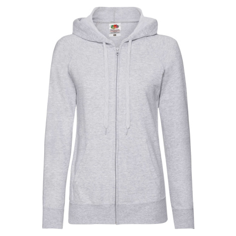 Gray hoodie Lady fit Fruit Of The Loom