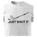Detské tričko pre hokejistov Just shot it- skvelý darček pre hokejistov