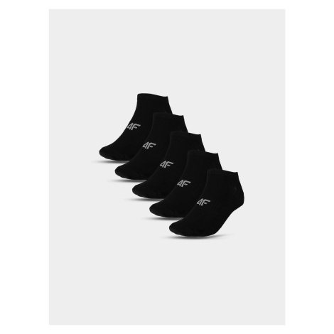 Women's Casual Ankle Socks 4F - Black