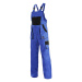 Canis (CXS) Dámske pracovné nohavice s náprsenkou CXS LUXY SABINA - Modrá / čierna