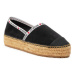 LOVE MOSCHINO Espadrilky JA10553G0IIG0000 Čierna