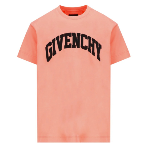 GIVENCHY Embroidered Coral tričko