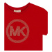 Detské tričko Michael Kors červená farba,