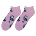 Ponožky Bratex POP-D-180 Pink