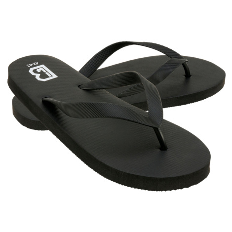 Beach slippers black