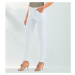 Blancheporte Strečové nohavice biela