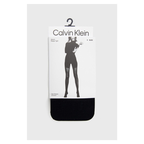 Pančuchové nohavice Calvin Klein čierna farba, 701218757