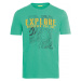 Tričko Camel Active T-Shirt Mit Print Zelená