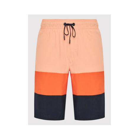 4F Plavecké šortky H4L22-SKMT003 Oranžová Regular Fit