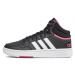 Dámska rekreačná obuv ADIDAS Hoops 3.0 Mid core black cloud white pink fusion