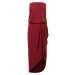 Women's Bandeau Dress Burgundy