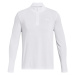 Tričko Under Armour Seamless Stride 1/4 Zip White