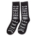 Bikkembergs  BK013-BLACK  Vysoké ponožky Čierna