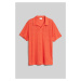 POLOKOŠEĽA GANT LINEN SS POLO BURNT ORANGE