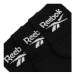 Reebok Súprava 3 párov vysokých ponožiek unisex R0427-SS24 (3-pack) Čierna