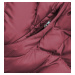 Dámska zimná bunda/vesta W769 - SPEED.A vínová