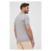 Bavlnené polo tričko BOSS šedá farba,jednofarebné,50469360