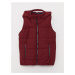 LC Waikiki Hooded Basic Boy Puffer Vest