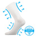 LONKA Oregan ponožky biele 1 pár 109675