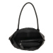 Čierny elegantný set kabelka + peňaženka „Marry“