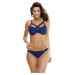 TMAVOMODRÉ PUSH-UP BIKINY S OZDOBNÝMI PRUHMI VO VÝSTRIHU ELECTRA BLUBERRY M-542 (2)