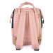 Batoh Himawari tr23184-7 Navy Blue/Light Pink