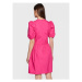 Fracomina Každodenné šaty FS23SD1026W40001 Ružová Regular Fit