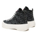 Tommy Jeans Sneakersy Vulc Knitted Mc EN0EN02141 Čierna