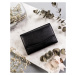 Elegantná dámska peňaženka vyrobená z prírodnej kože — Rovicky