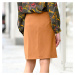 Blancheporte Rozšírená vzdušná sukňa karamelová
