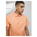 Oranžová vzorovaná košeľa Jack & Jones Playa