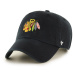 Chicago Blackhawks čiapka baseballová šiltovka 47 Clean Up black