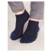 Yoclub Chlapčenské členkové tenké bavlnené ponožky Basic Plain Colours 6-Pack SKS-0027C-0000-003