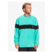 Quiksilver mikina Flame On Fleece pool green