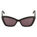 Karl Lagerfeld Slnečné okuliare  čierna / strieborná