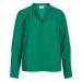 Vila  Top Milla L/S - Ultramarine Green  Blúzka Zelená