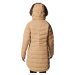 BÉŽOVÁ DÁMSKA ZIMNÁ BUNDA COLUMBIA BELLE ISLE II MID DOWN JACKET 2085153262