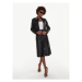 Calvin Klein Kožená sukňa K20K205361 Čierna Regular Fit