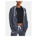 Under Armour Sweatshirt Rival Fleece FZ Hoodie-GRY - Women