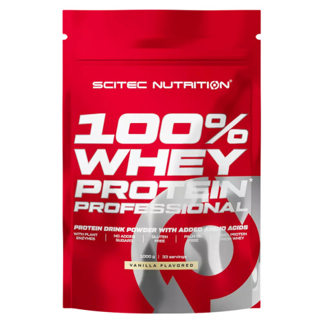 Scitec Nutrition 100% Whey Protein Professional 1000 g vanilka