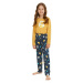 Dívčí pyžamo Sarah žluté 122