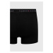 Boxerky Tommy Hilfiger 3-pak pánske, čierna farba, UM0UM02763