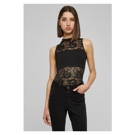 Women's Lace Bodysuit Black Urban Classics