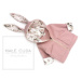 Ružový kabátik s uškami pre dievčatá