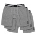 Horsefeathers Dynasty Long 3-Pack Boxer Shorts Heather Gray