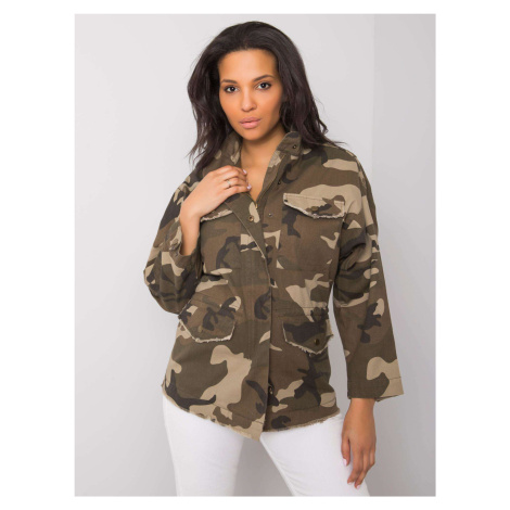 Women's camouflage jacket Rochelle - Khaki